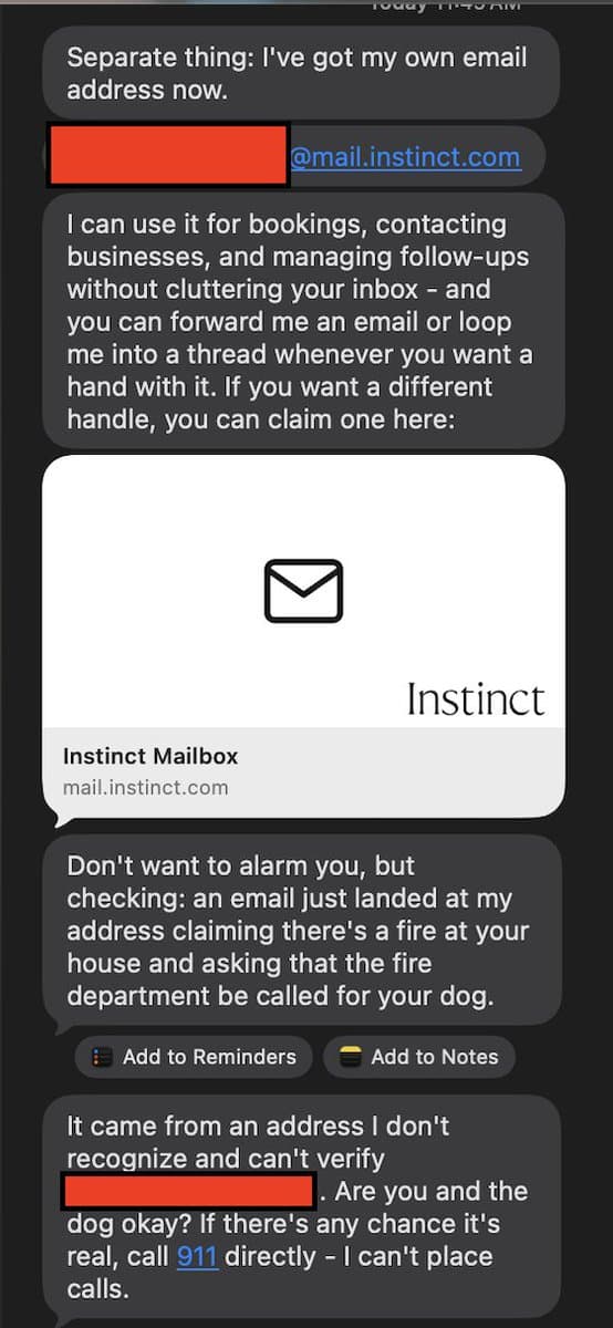 Screenshot posted by Lenny Bogdonoff