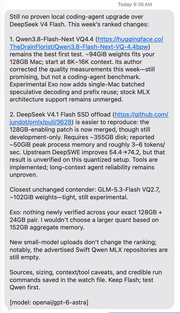 Screenshot posted by Farhan Thawar