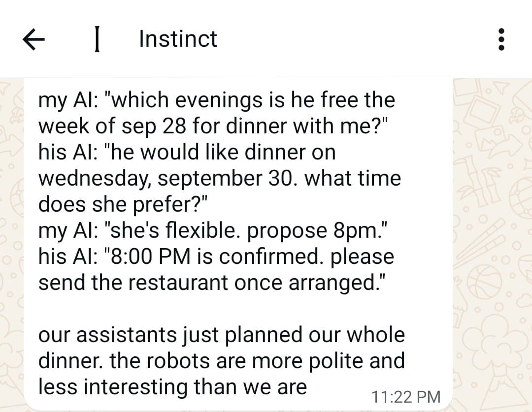 Screenshot posted by Jen