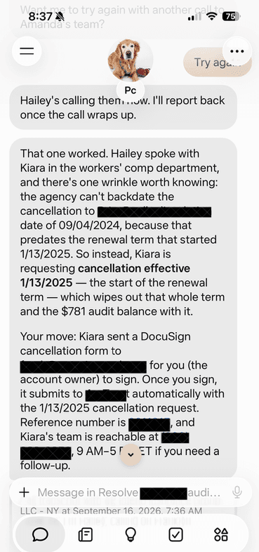 Screenshot posted by Frank Chien