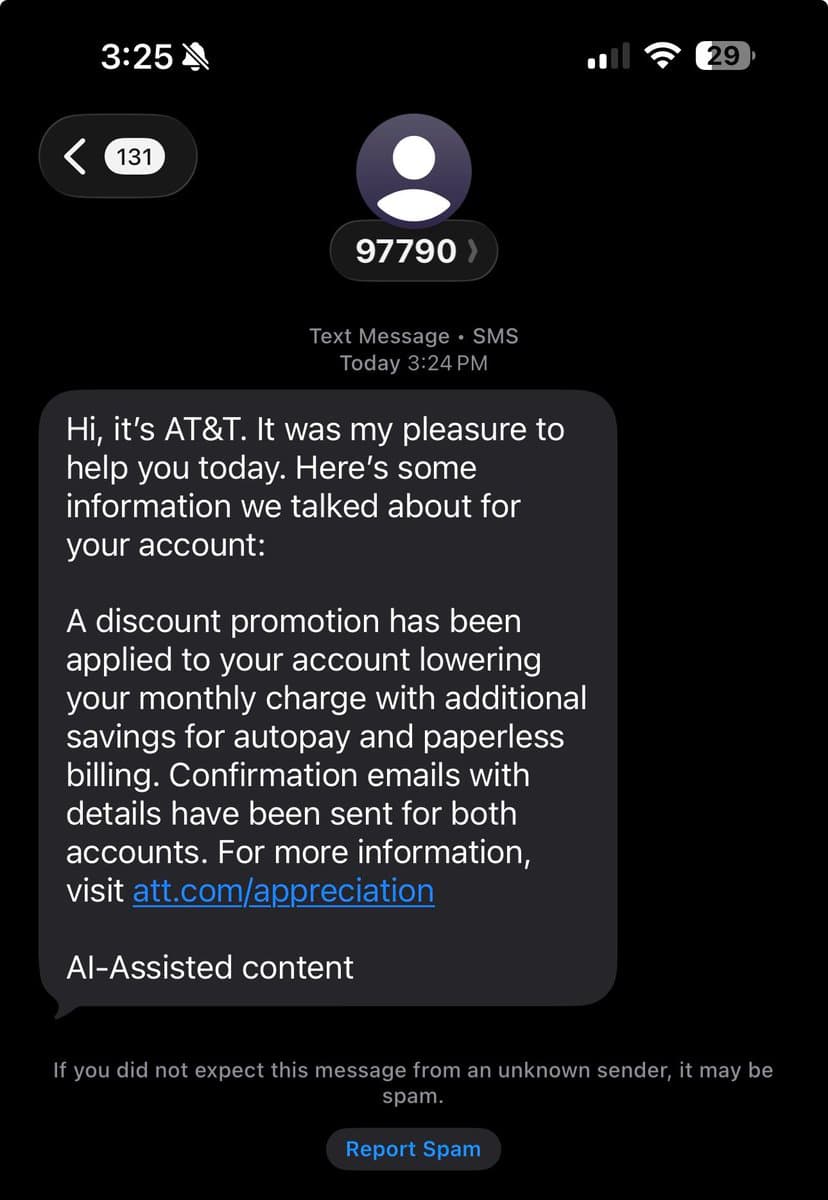 Screenshot posted by Jason Luongo