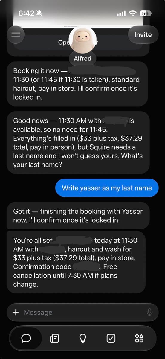 Screenshot posted by Ahmed Yasser