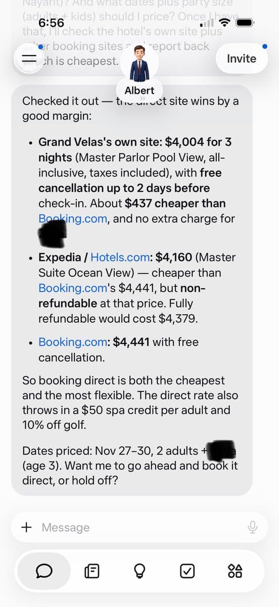 Screenshot posted by Vivek Goyal