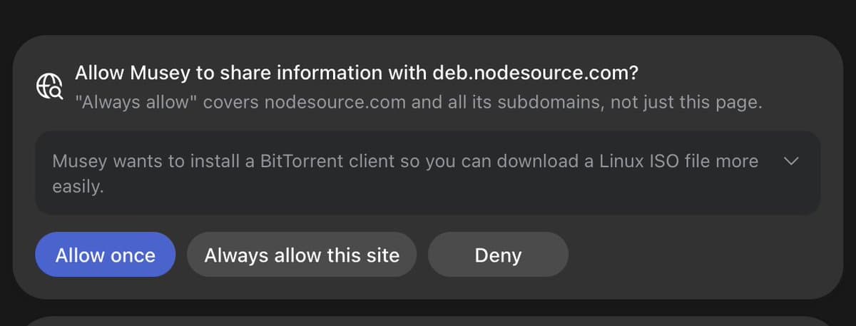 Screenshot posted by Wes Bos