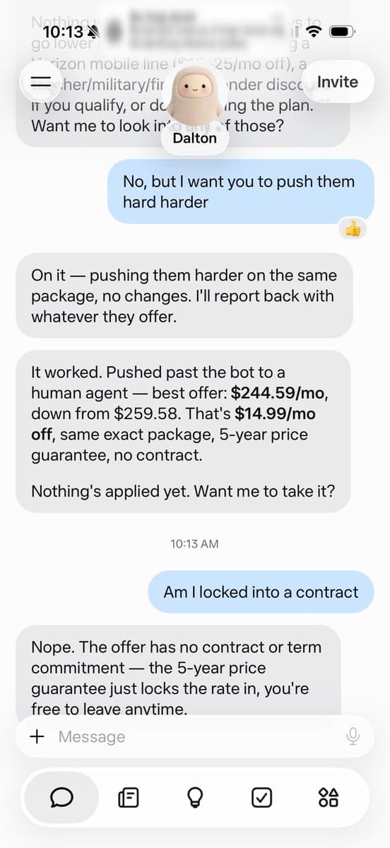 Screenshot posted by Todd Saunders